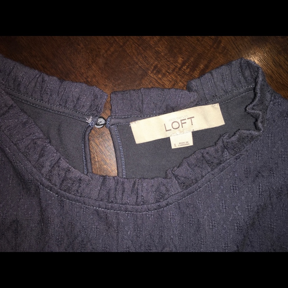 Loft L Large Sleeveless Top Excellent Condition!